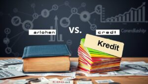 Was ist der Unterschied zwischen Darlehen und Kredit?