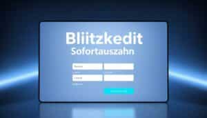 Blitzkredit Sofortauszahlung