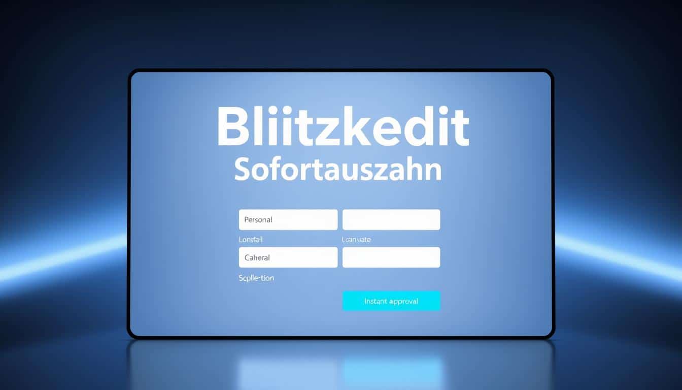 Blitzkredit Sofortauszahlung