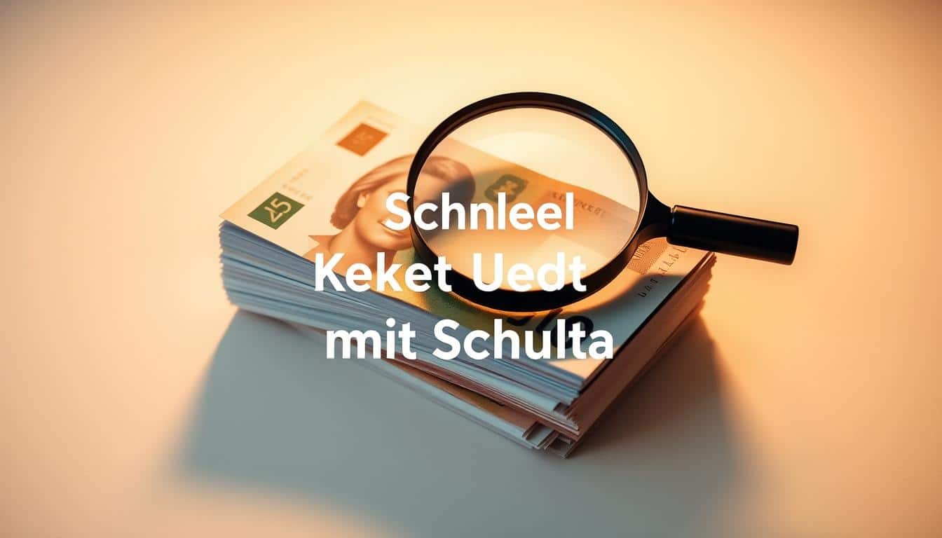 Schnell Kredit mit Schufa